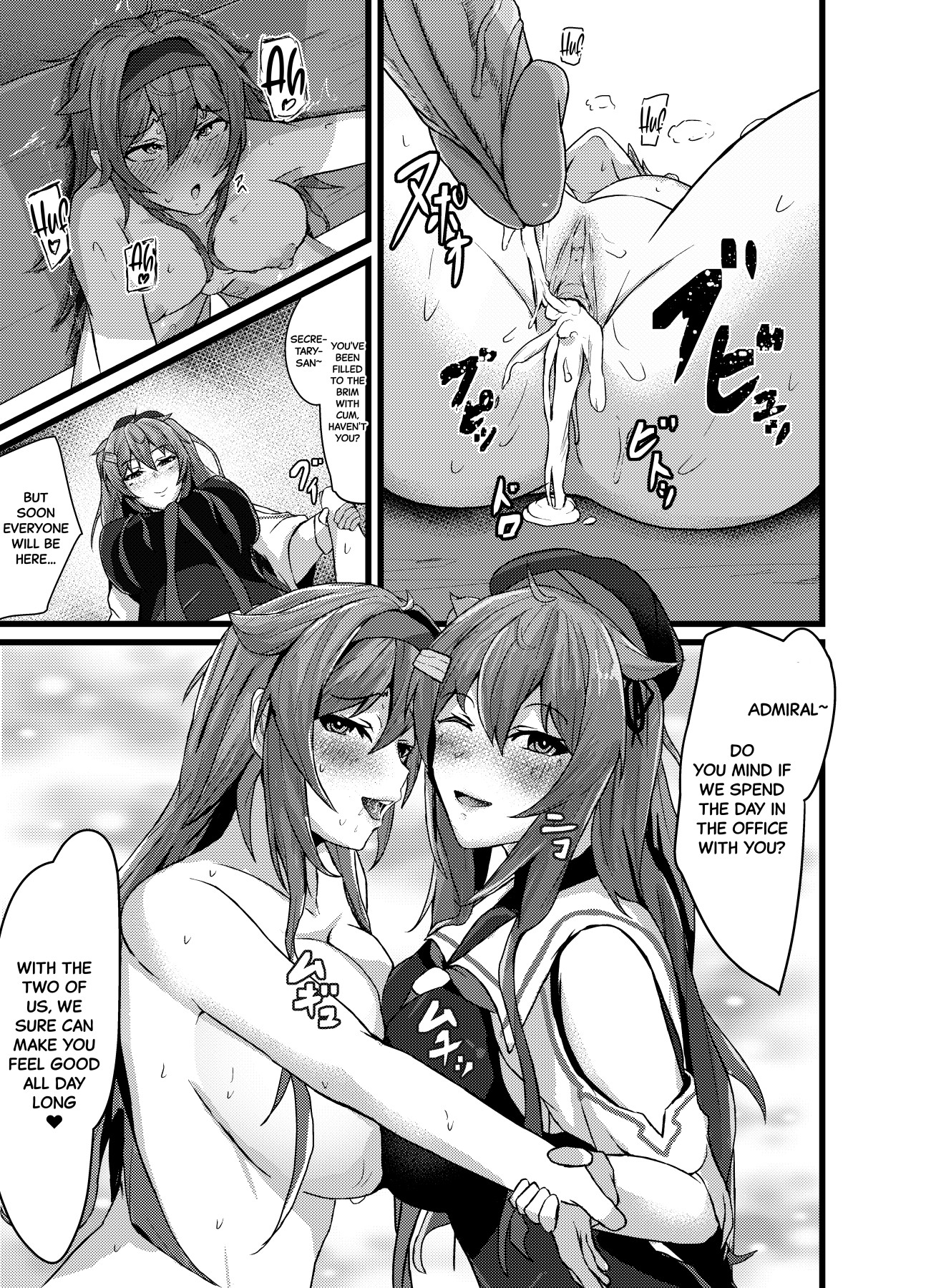 Hentai Manga Comic-You Can Fuck Shiratsuyu-class Shipgirls Whenever You Want-Read-13